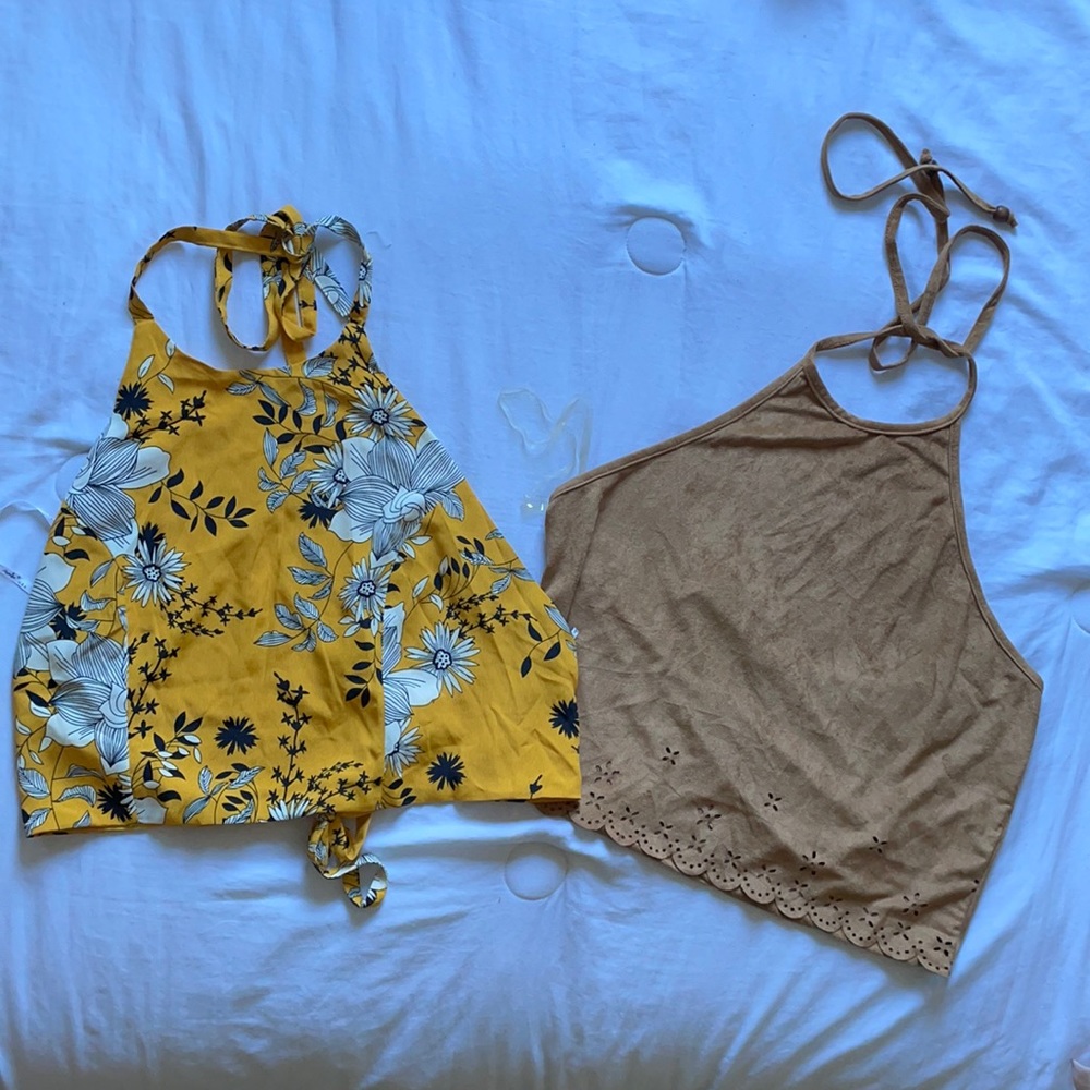 Cropped Tops Set
